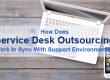 How Does Service Desk Outsourcing Work In Sync With Support Environments?